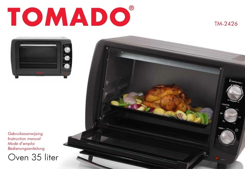 tomado TM-2426 instruction manual