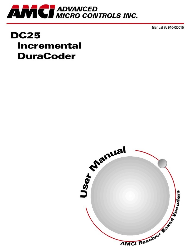 AMCI DC25 user manual