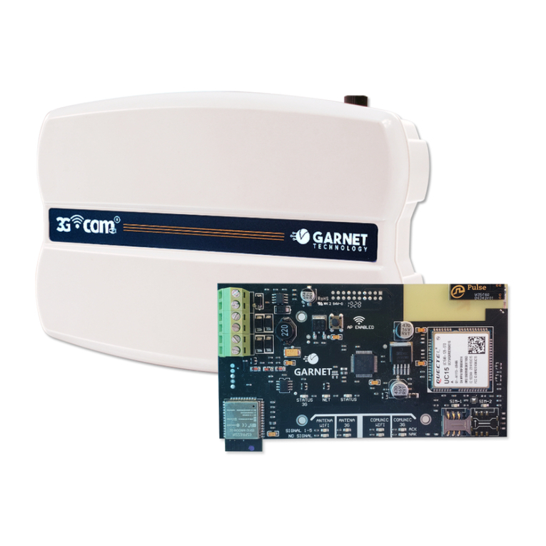 Garnet 3G-COM-G User guide