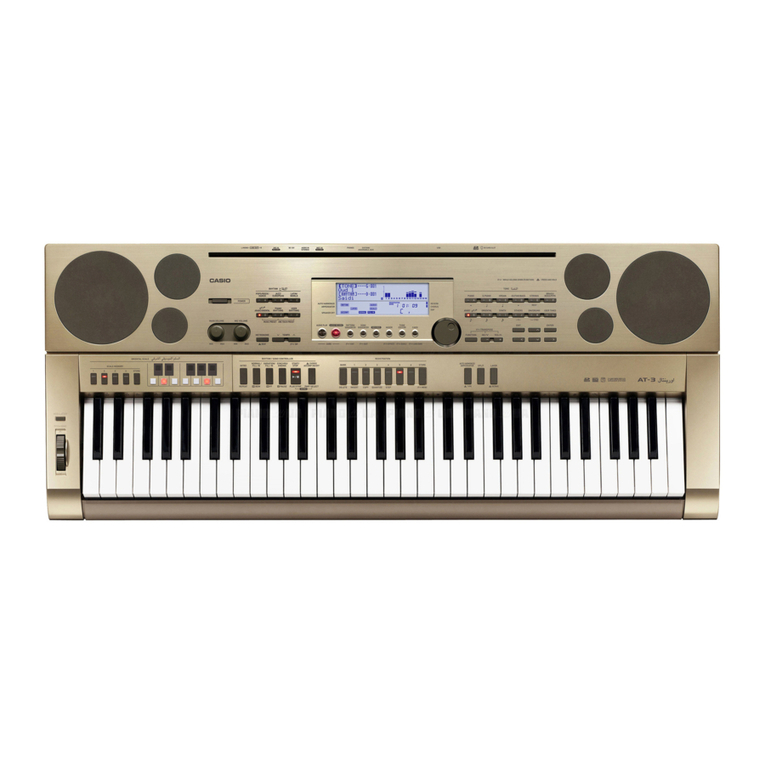 Casio AT-3 Instruction Manual