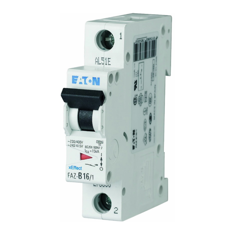 Eaton FAZ Series Instruction leaflet