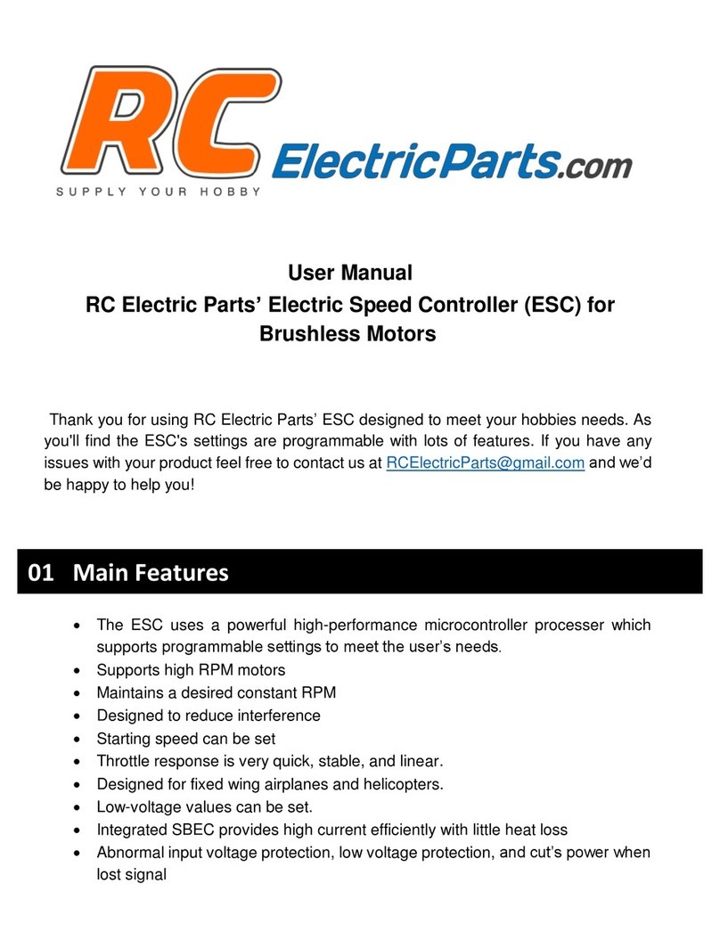 RC 30A ES User manual