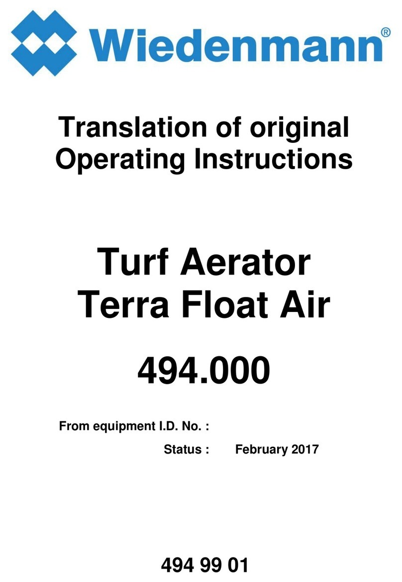 Wiedenmann Terra Float Air operating instructions