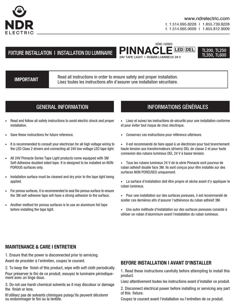 ND?R PINNACLE Series instructions