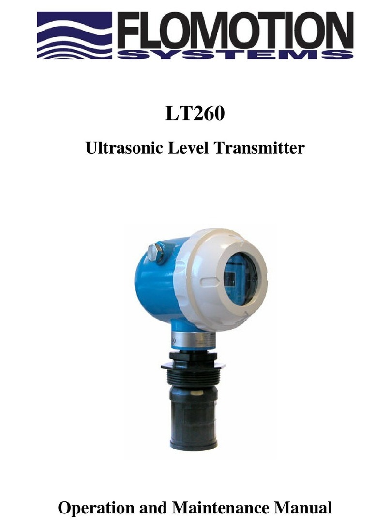 Flomotion Systems LT260 Operation and maintenance manual