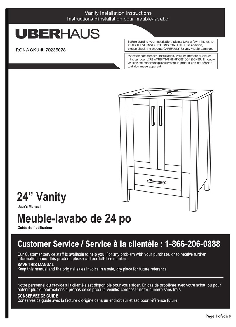 Uberhaus Vanity User manual