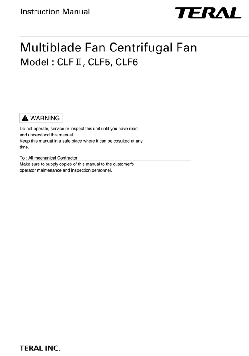 Teral CLF II instruction manual