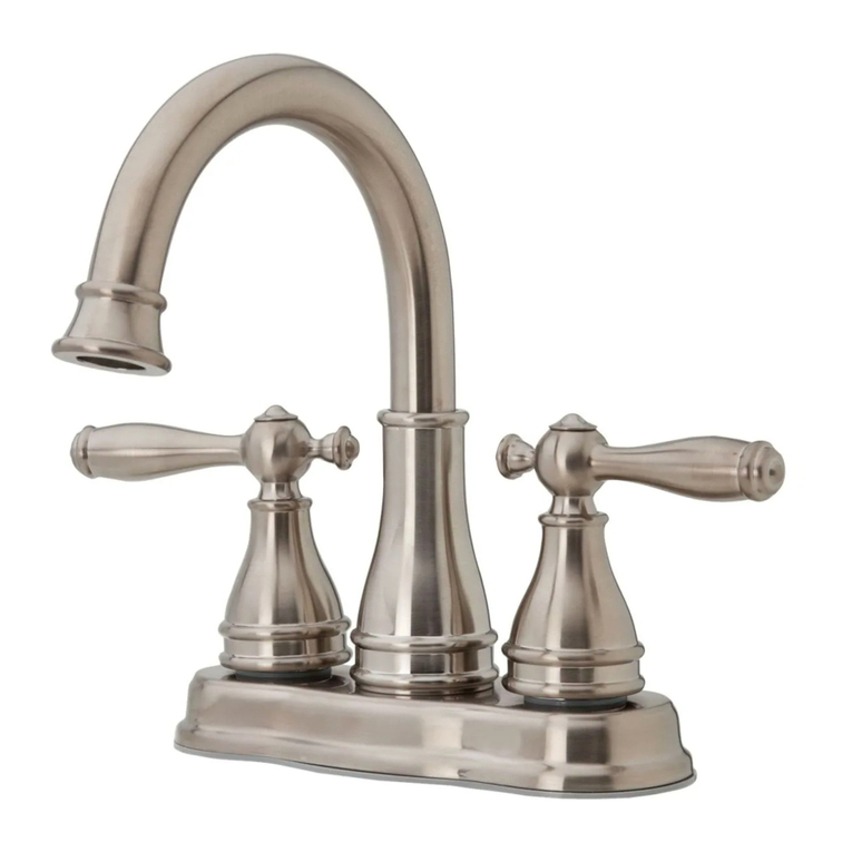 Pfister Sonterra LF-WL8-SNP User manual