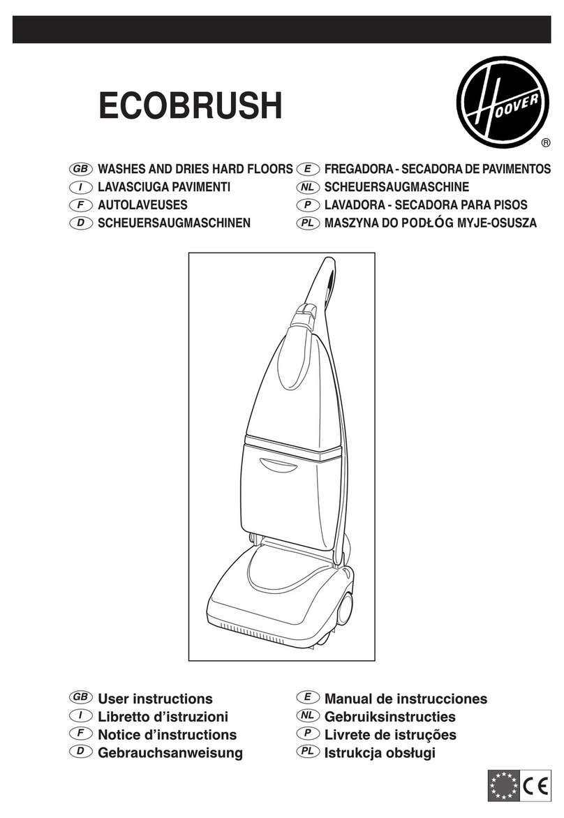 Hoover ECOBRUSH User manual