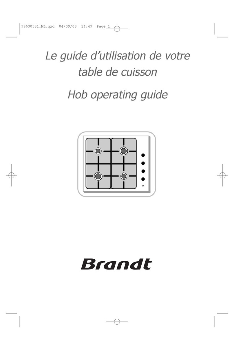 Brandt BP411XU1 User manual