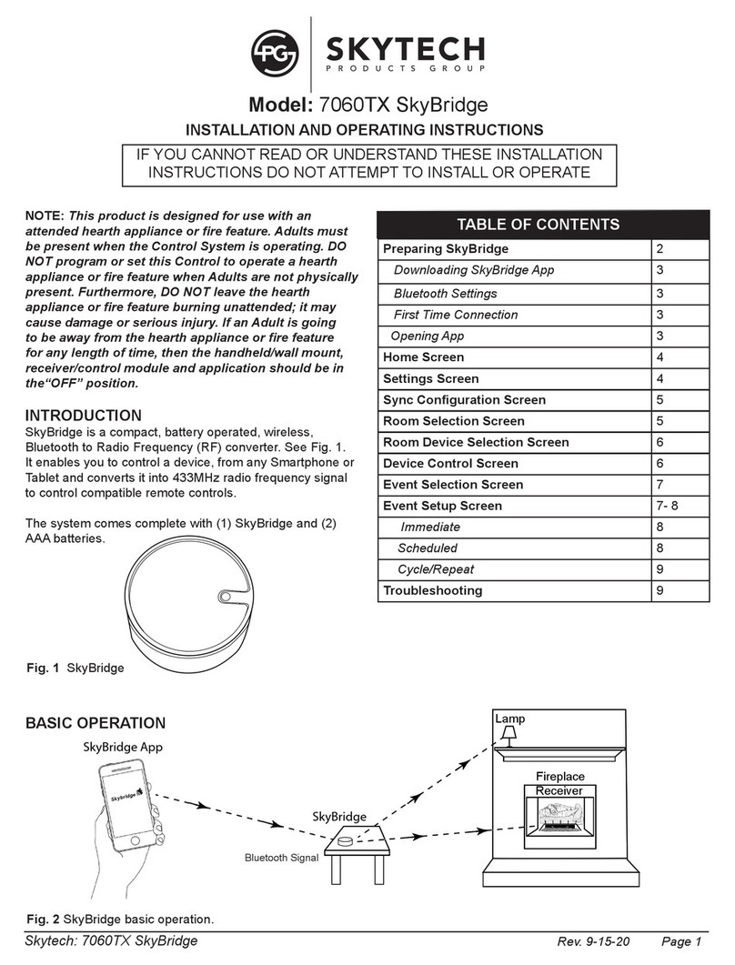 Skytech SkyBridge 7060TX User manual