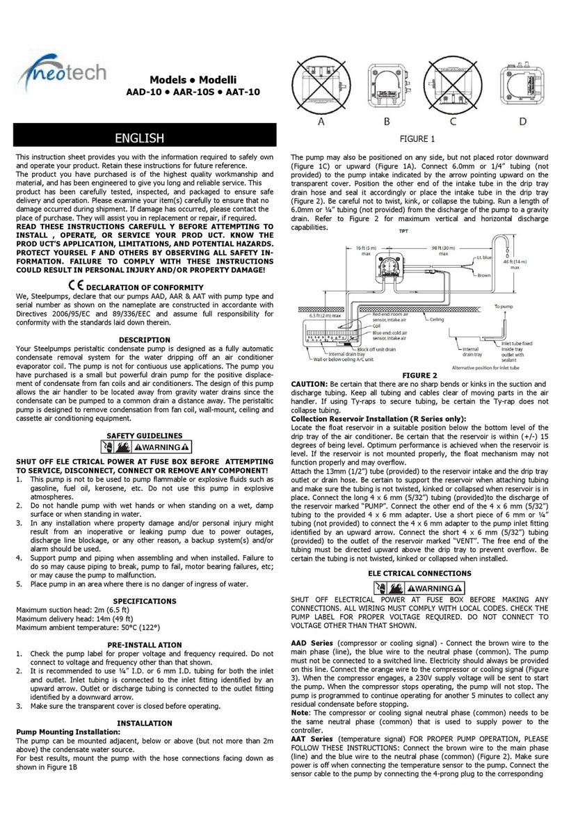 NeoTech AAD-10 instruction sheet