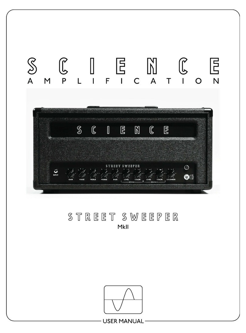 SCIENCE Street Sweeper MkII user manual