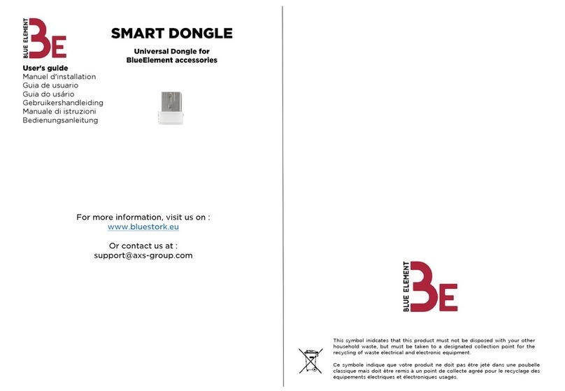 Blue Element Smart Dongle User manual