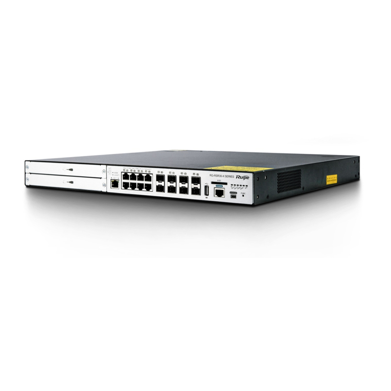 Ruijie RG-R SR30 Series Installation and operating manual