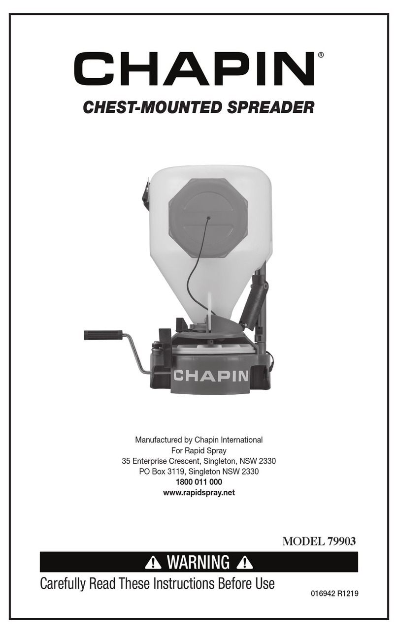 Rapid Spray CHAPIN 79903 User manual