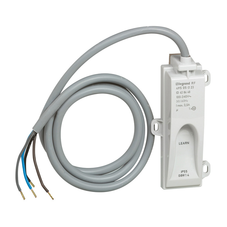 LEGRAND 0 883 27 quick start guide