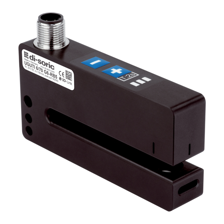 Di-soric UGUTI 6/70 G6-RB5 manual