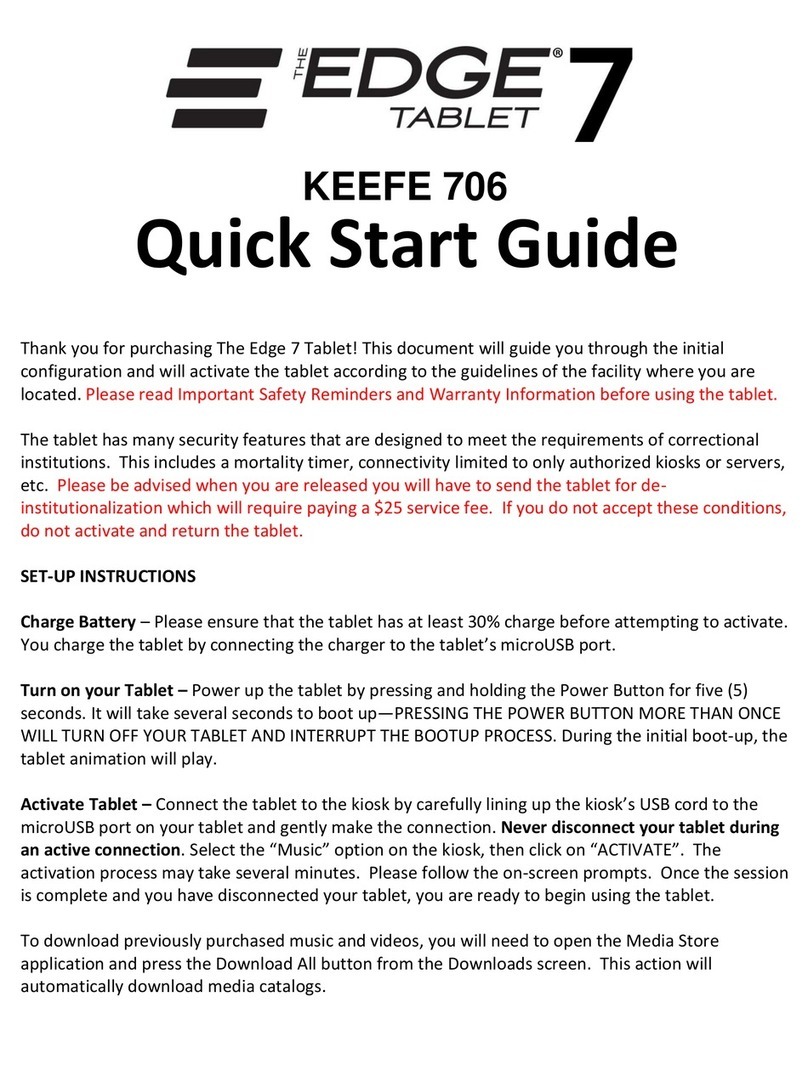 Advanced Technologies The Edge 7 Tablet quick start guide