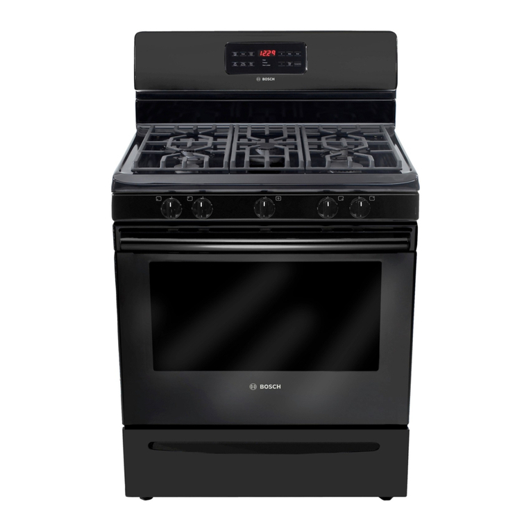 Bosch HGS3063UC User manual