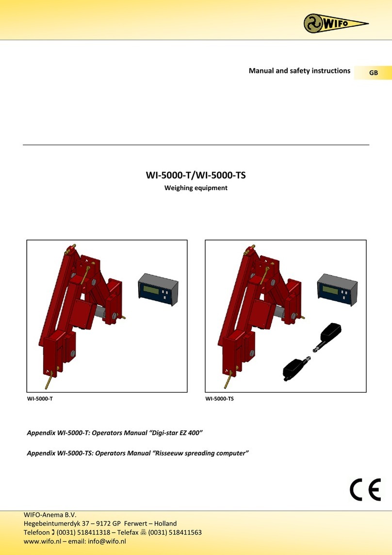 WIFO WI-5000-T Operator's manual
