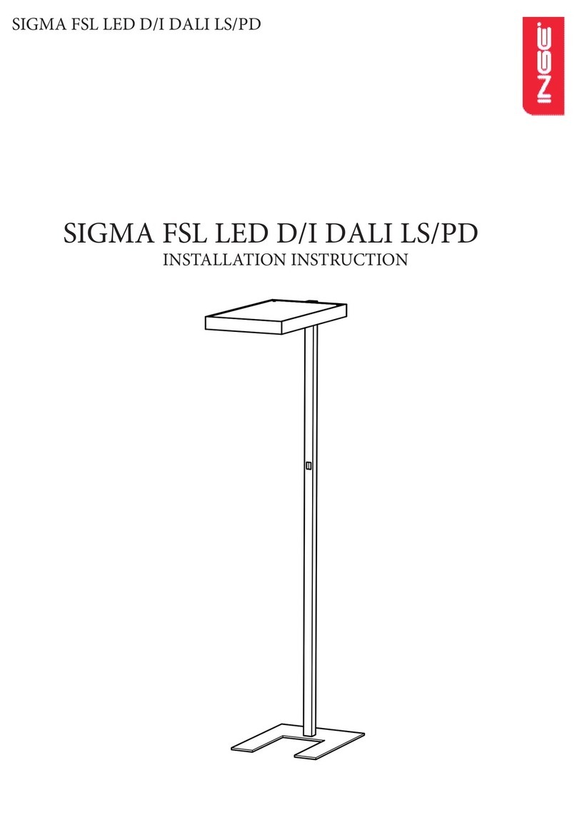 Inge SIGMA FSL LED D/I DALI LS/PD User manual