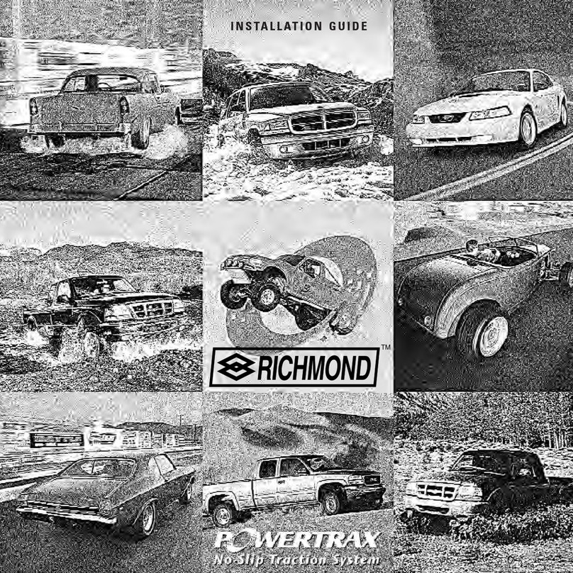 Richmond Powertrax installation guide