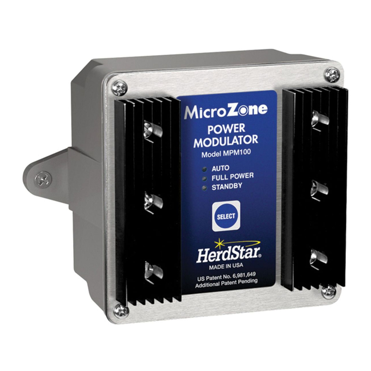 herdstar MicroZone MPS100 Installation & operation