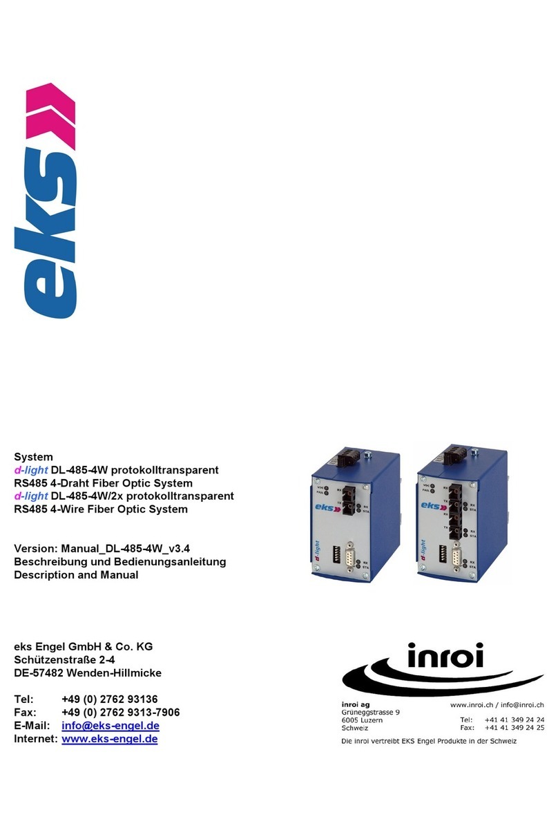 eks Inroi d-light DL-485-4W Description and manual