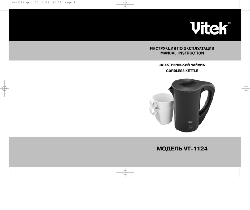 Vitek VT-1124 Manual instruction
