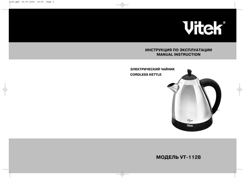 Vitek Elegant VT-1128 User manual