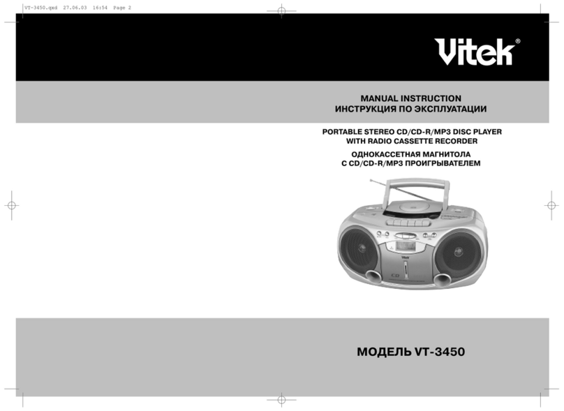 Vitek VT-3450 User manual