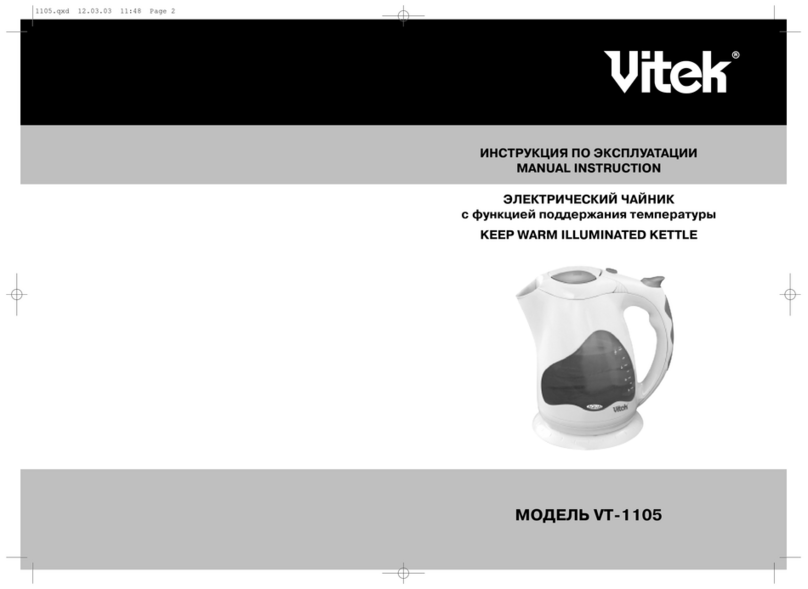 Vitek VT-1105 User manual Vitek VT-1105 User manual