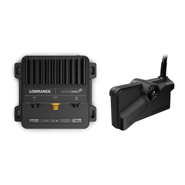Lowrance ActiveTarget installation manual