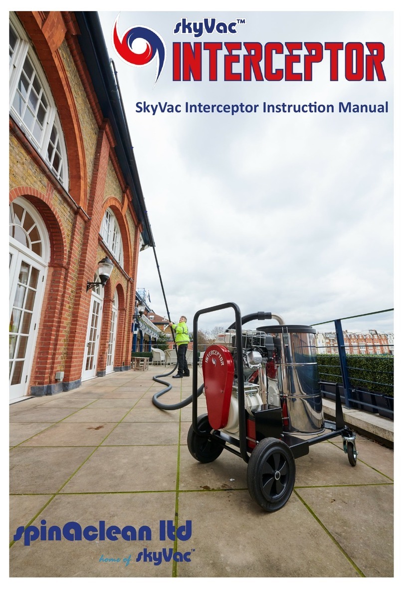 SkyVac Interceptor instruction manual