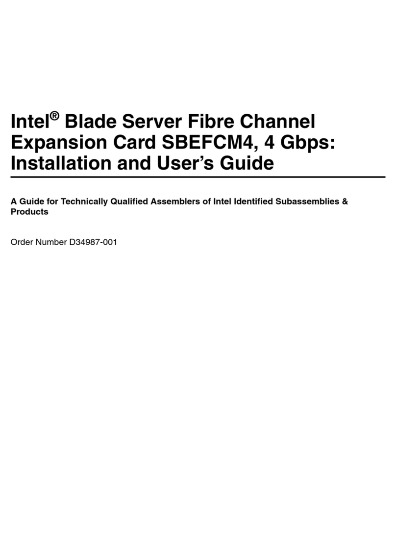 Intel SBEFCM4 User manual