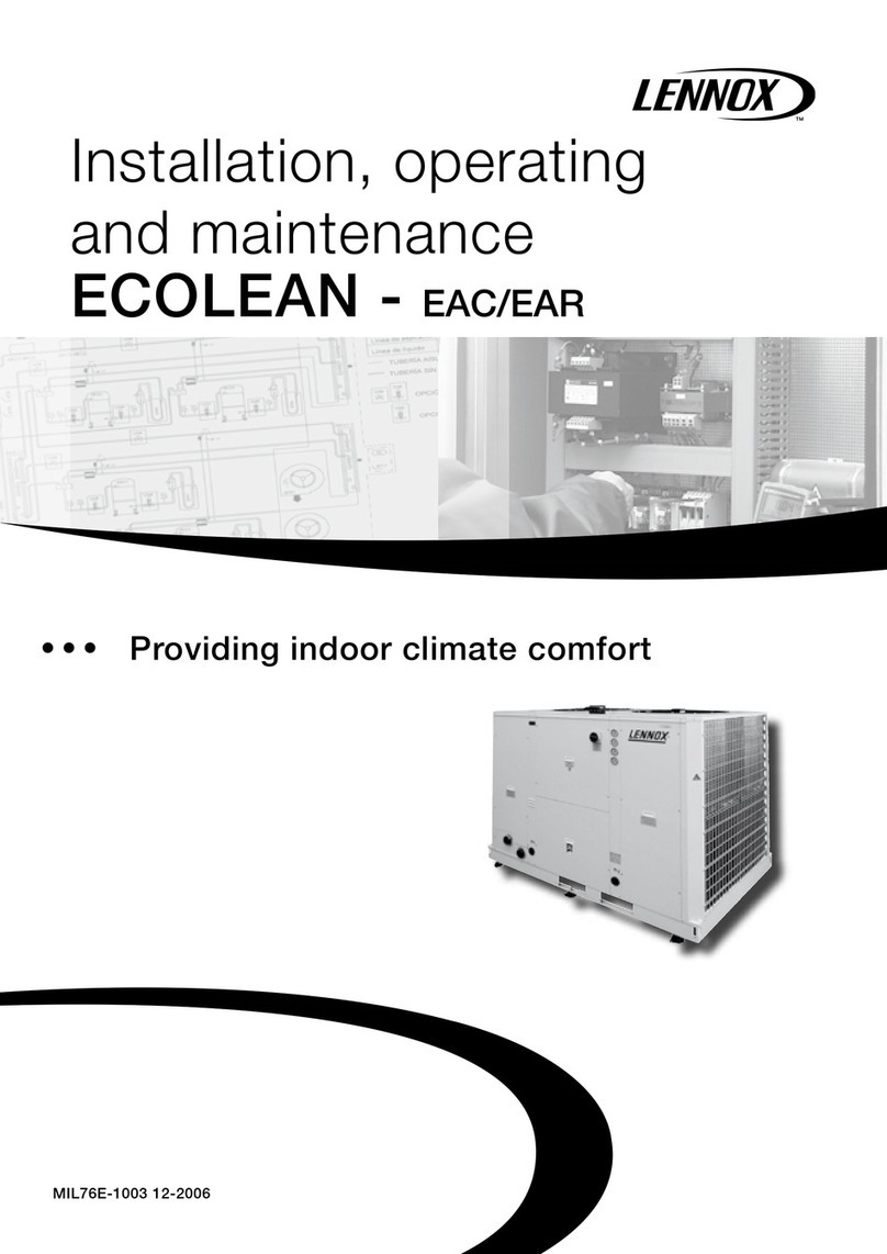 Lennox EcoLean EAC0091S User manual