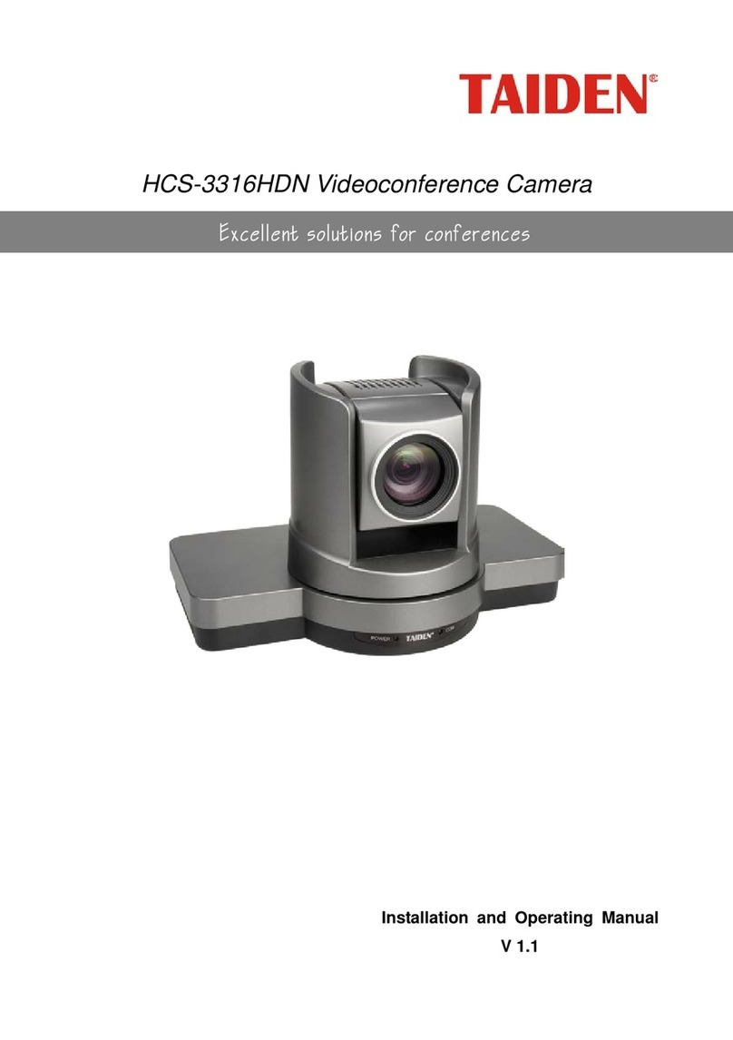 Taiden HCS-3316HDN Installation and operating manual