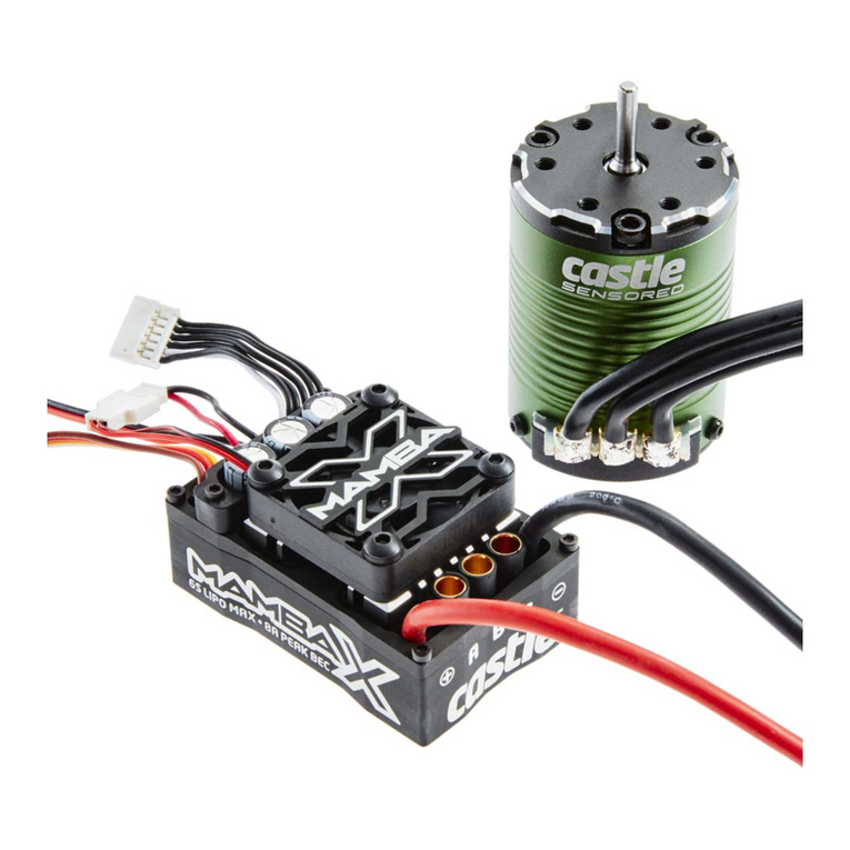 Castle Creations Mamba X quick start guide