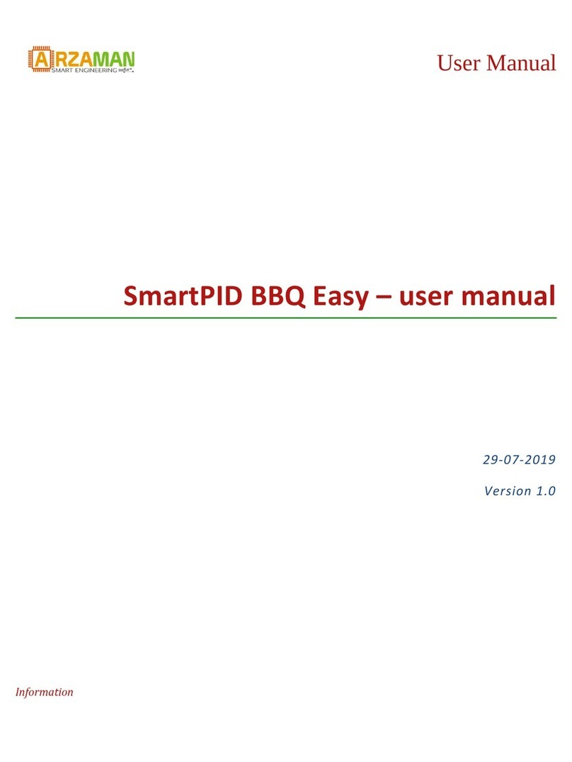 ARZAMAN SmartPID BBQ Easy user manual