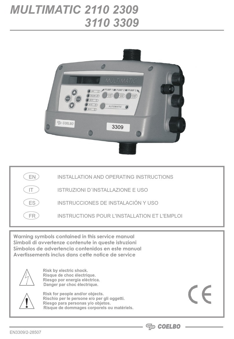 Coelbo MULTIMATIC 2110 Installation and operating instructions
