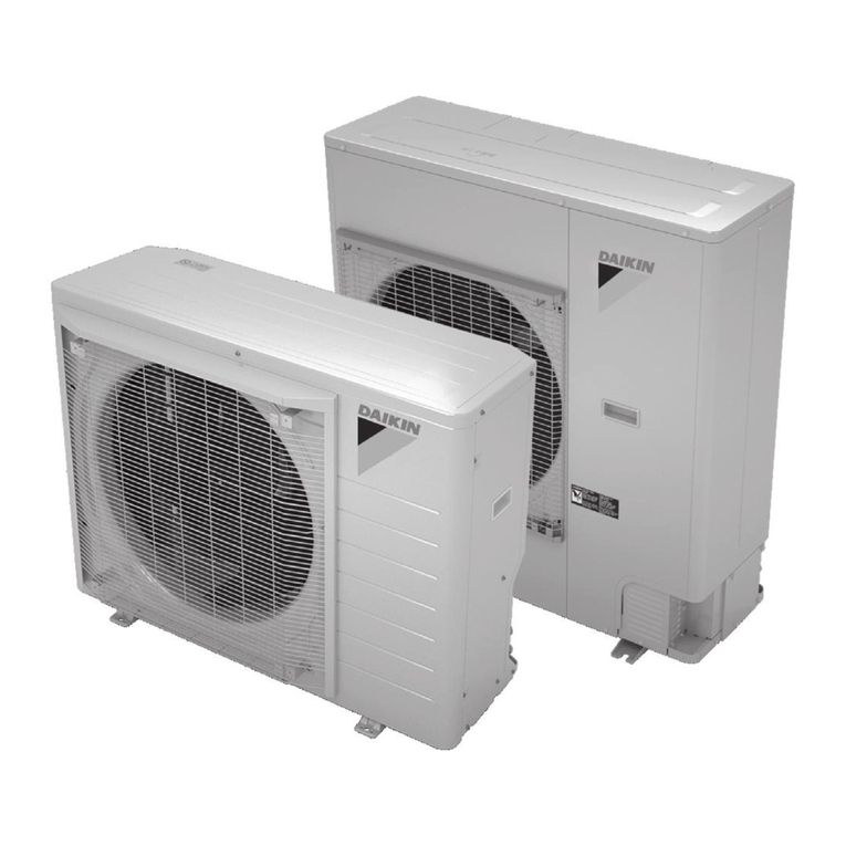 Daikin DX17VSS series Service instructions