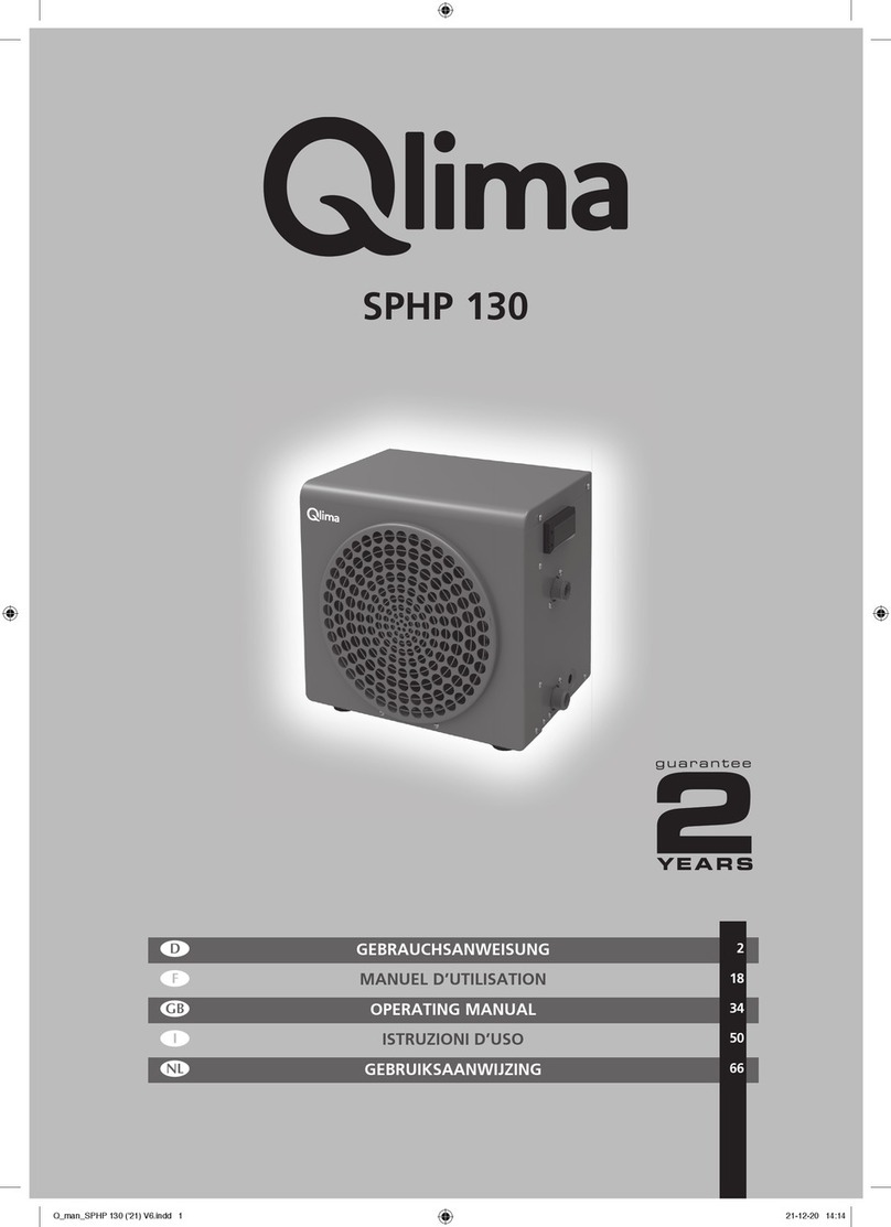 Qlima SPHP 130 User manual