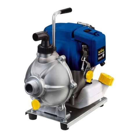Einhell Royal BWP 9 operating instructions