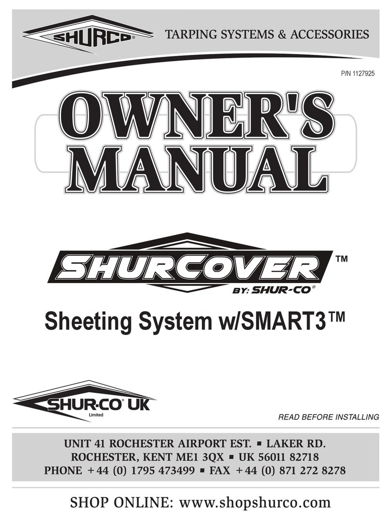 Shurco ShurCover owner's manual