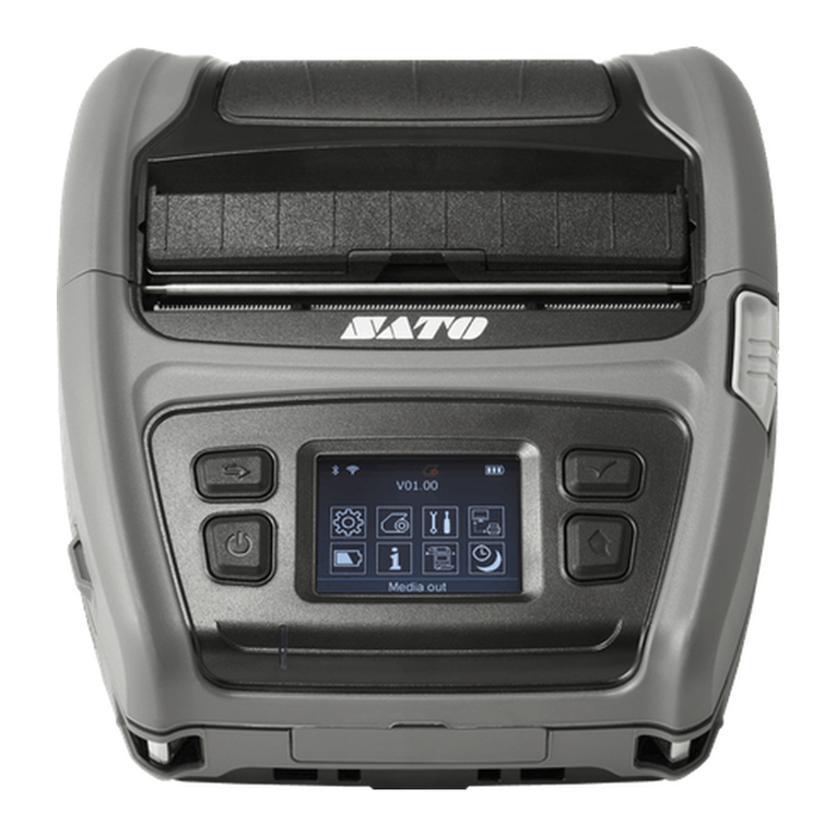 SATO PV4 Service manual