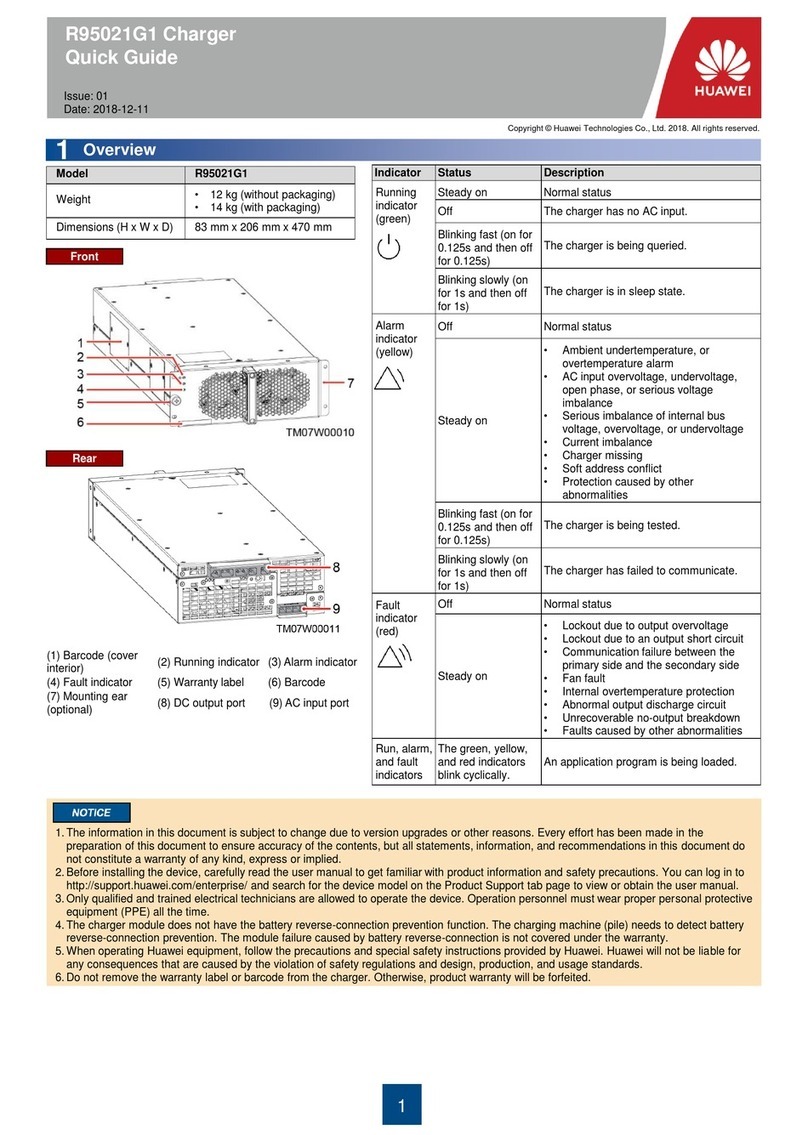 Huawei R95021G1 quick guide