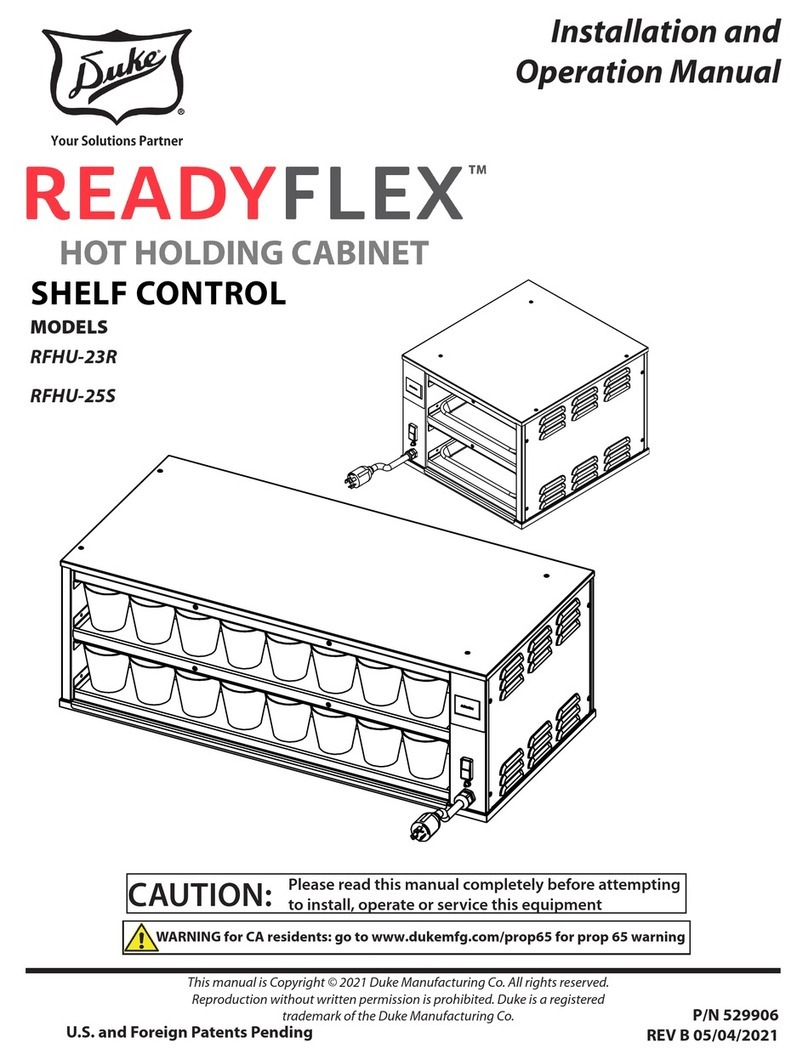 Duke ReadyFlex RFHU-23R User manual