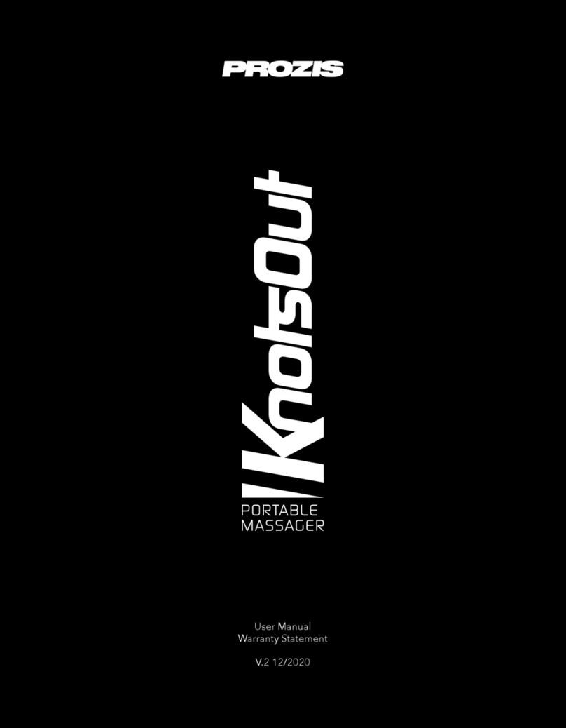 PROZIS Knots Out User manual