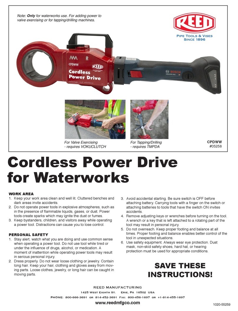 REED CPDWW User manual